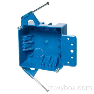B232ACP pas cher mur extérieur intérieur non métallique interrupteur électrique boîte de sortie prise de sol boîtes de jonction SuperBlue PVC Box